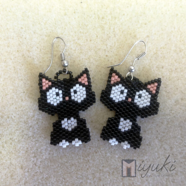 Aretes de gatitos en miyuki.pro by stiven gordillo